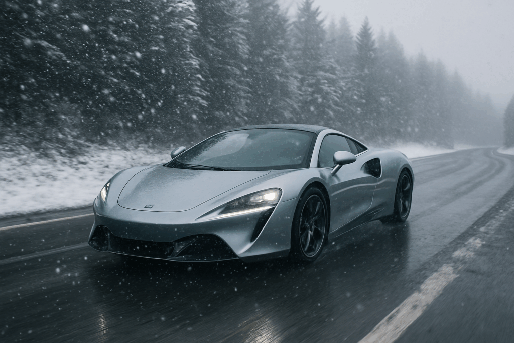 Image: Safe Winter Driving for Luxury Vehicles